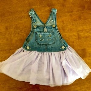 Denim unicorn dress